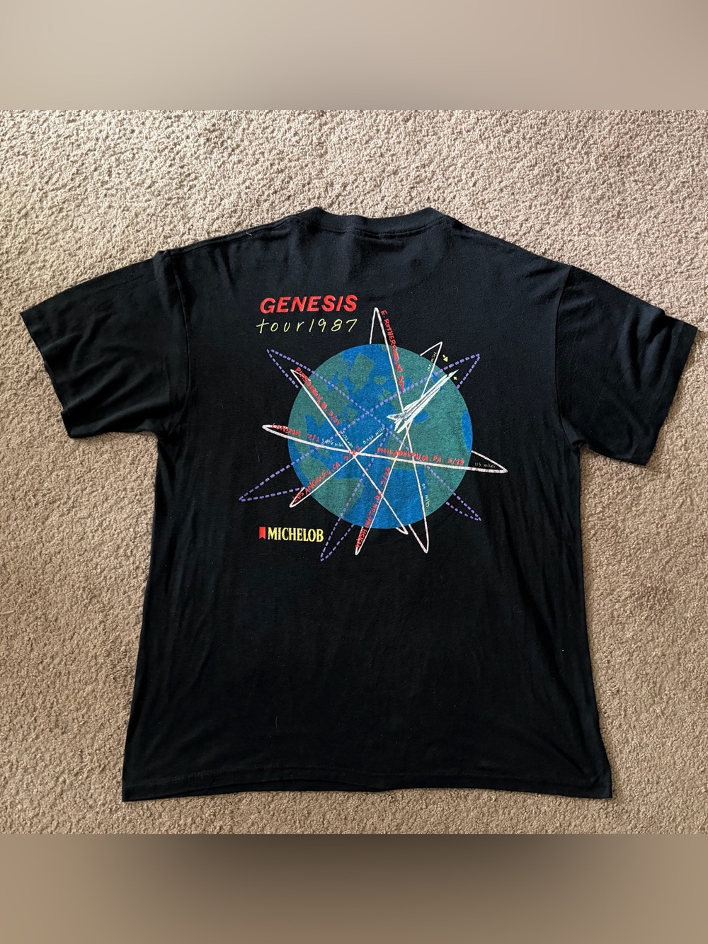 VINTAGE Genesis Invisible Touch 1987 - Picture 2 of 3